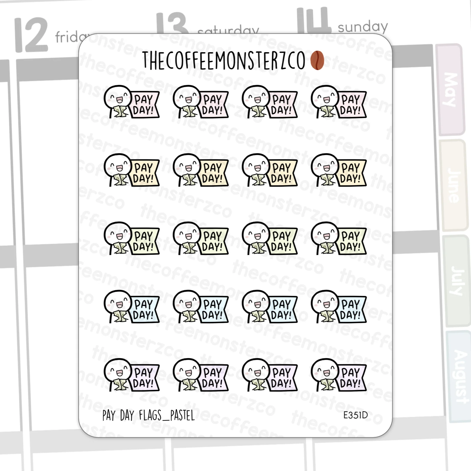 Pay Day Flag Emotis (REFORMAT) - Image 4