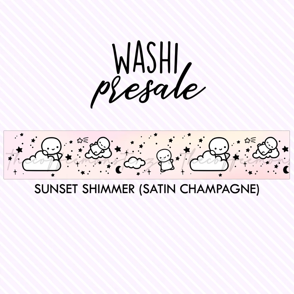 Sunset Shimmer Washi Tape - 15mm - Image 2