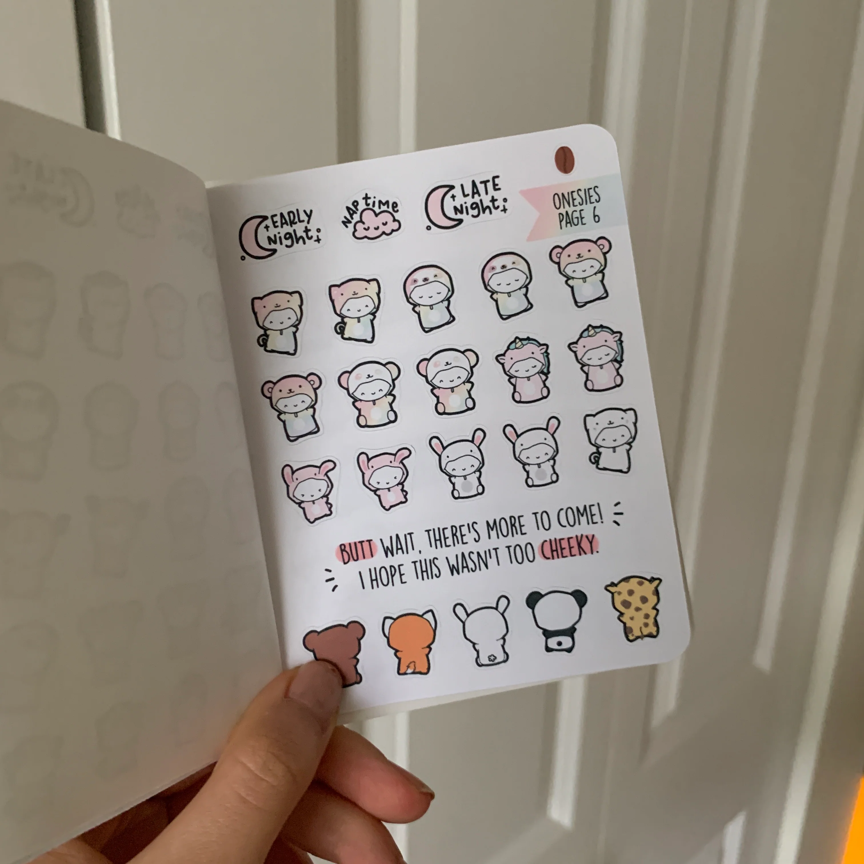 Ultimate Onesies Sticker Book (8 Pages) - Image 6