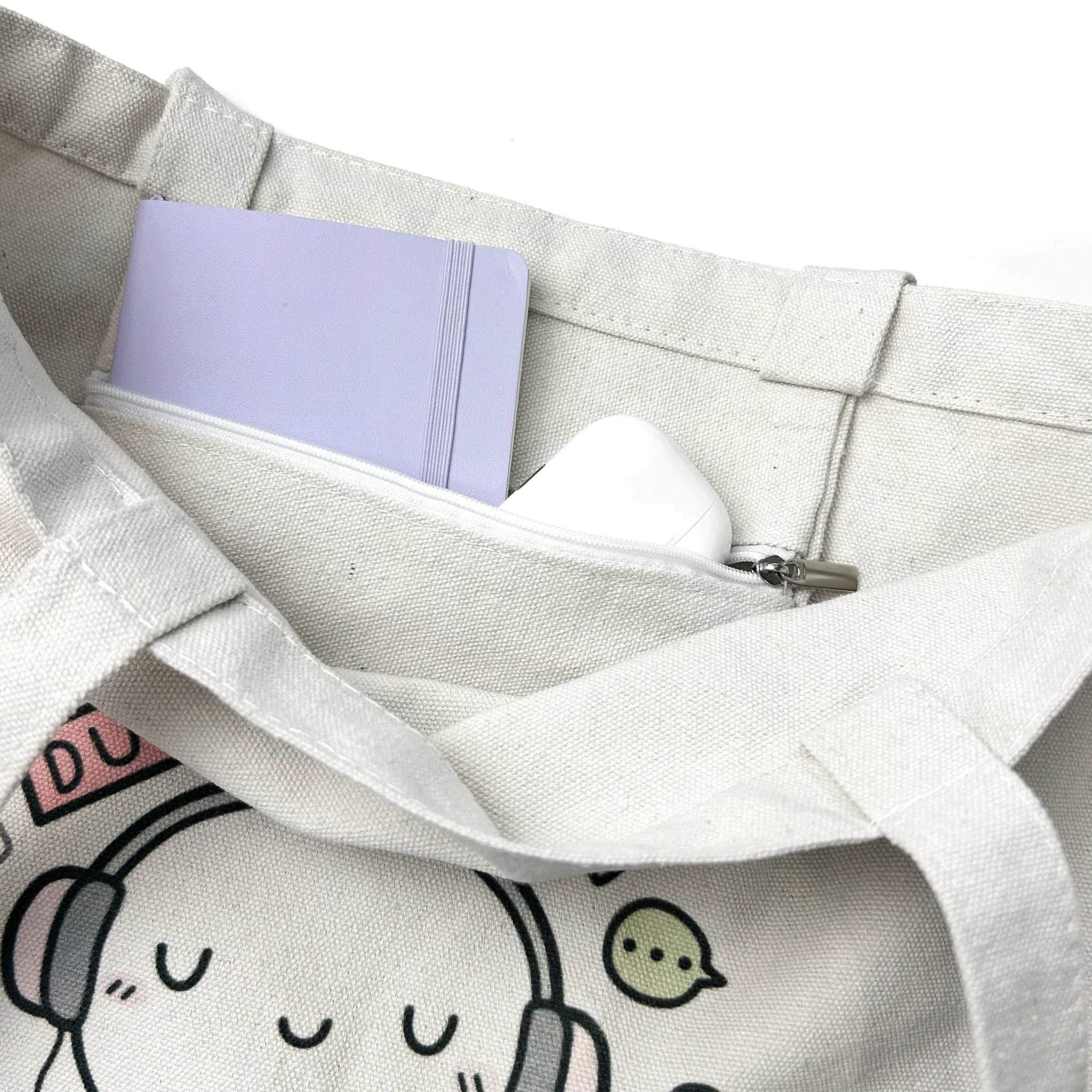 Misfit Protect Your Peace - "More Than A Tote" Tote Bag (1 per customer) - Image 3