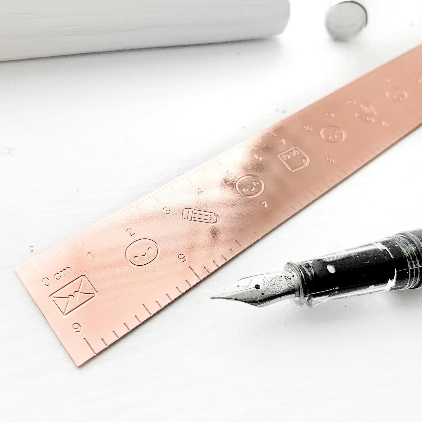 Misfit Rose Gold - Emoti Metal Ruler (1 per customer) - Image 2