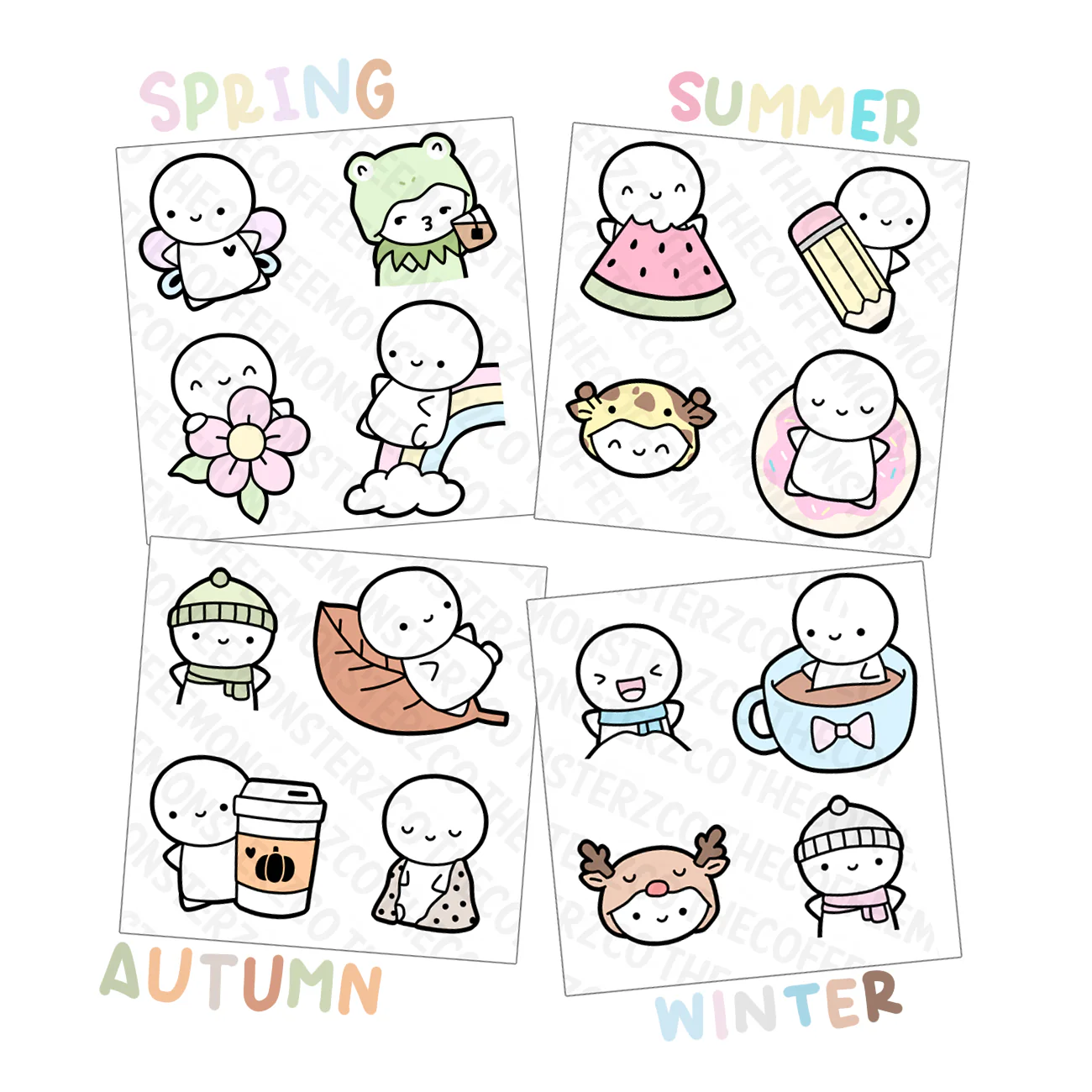 Seasonal - Sticker Seals - Image 2