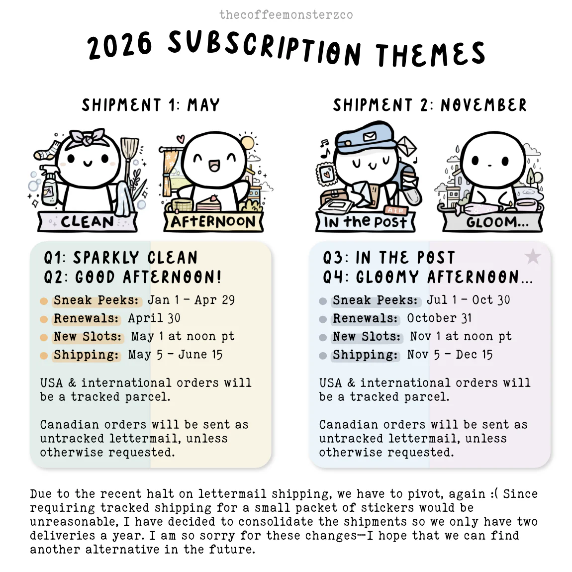 Snail Mail Stationery Subscription - Must Be Purchased Alone - Image 2