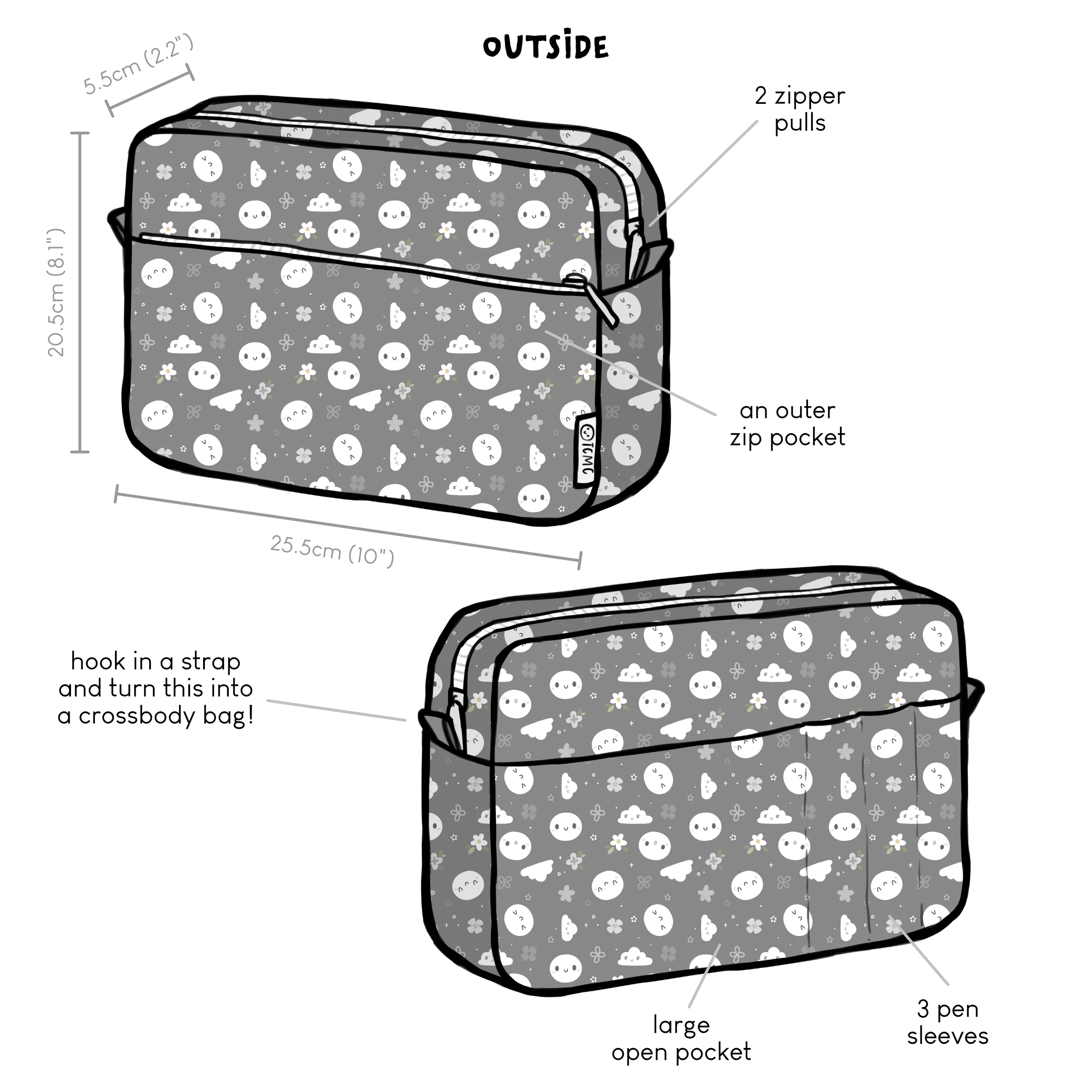 Misfit Soft Bedrock - XL Carrying Pouch (1 per customer) - Image 3