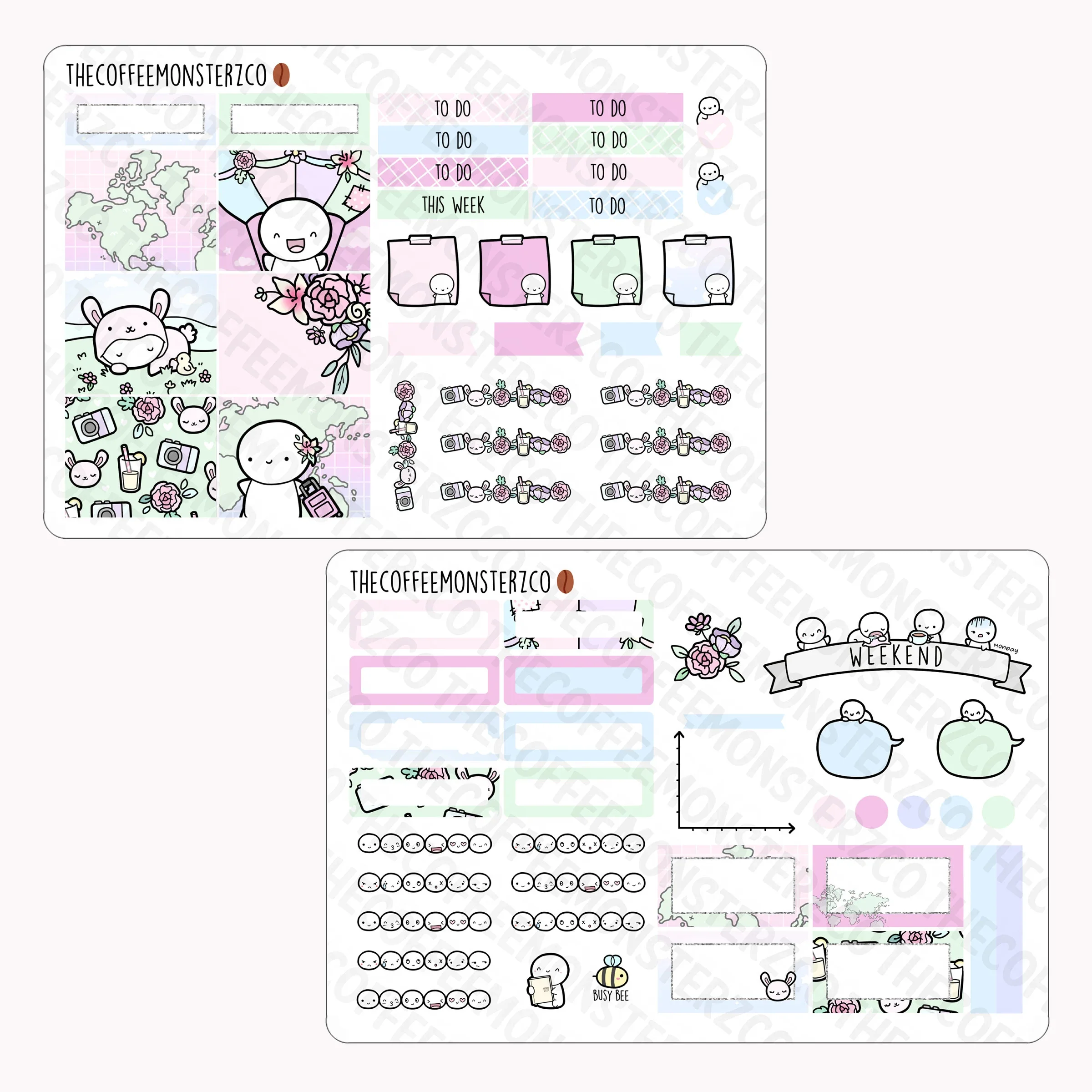 Spring Adventures Hobonichi Cousin Kit - Image 2
