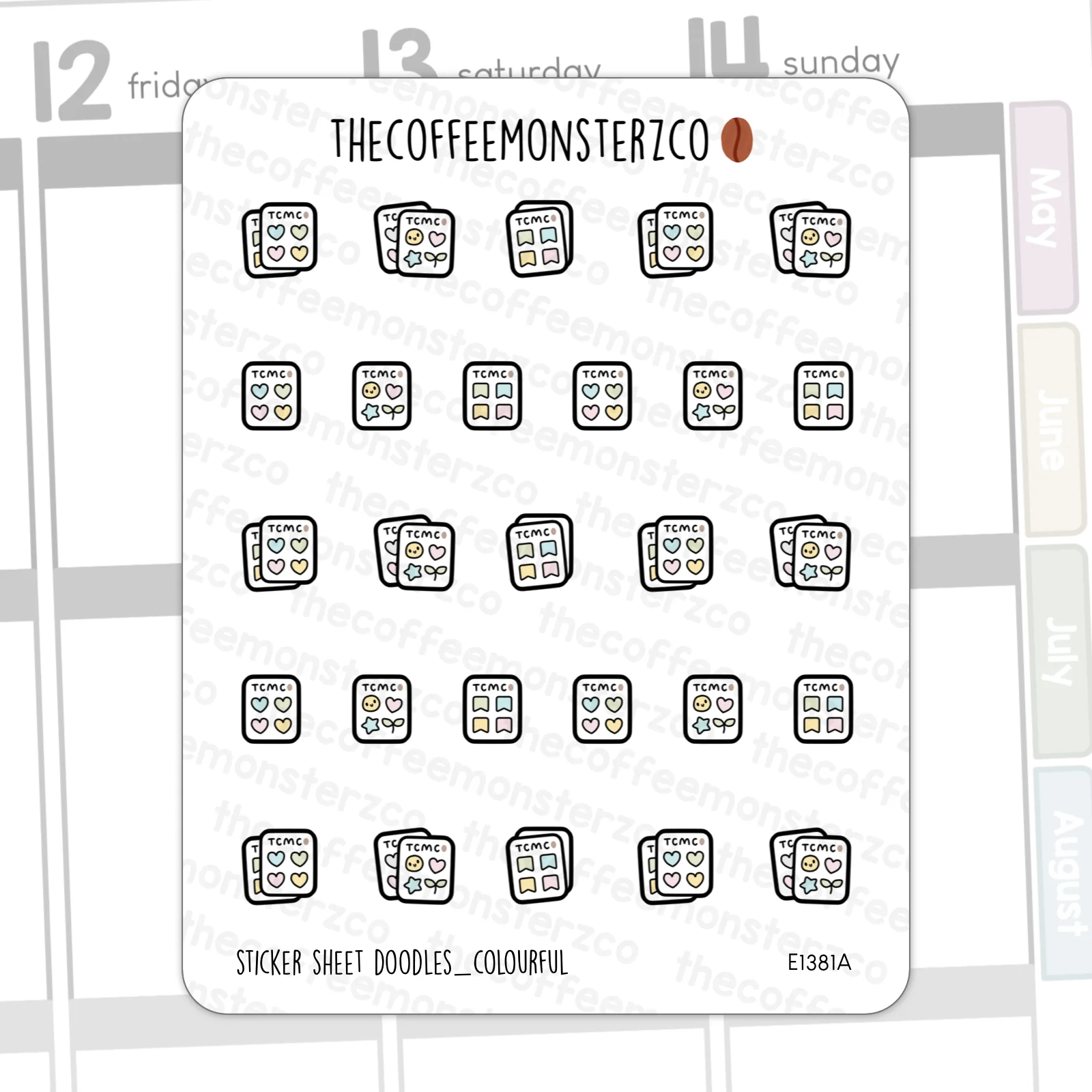 Sticker Sheet Doodles - Image 2