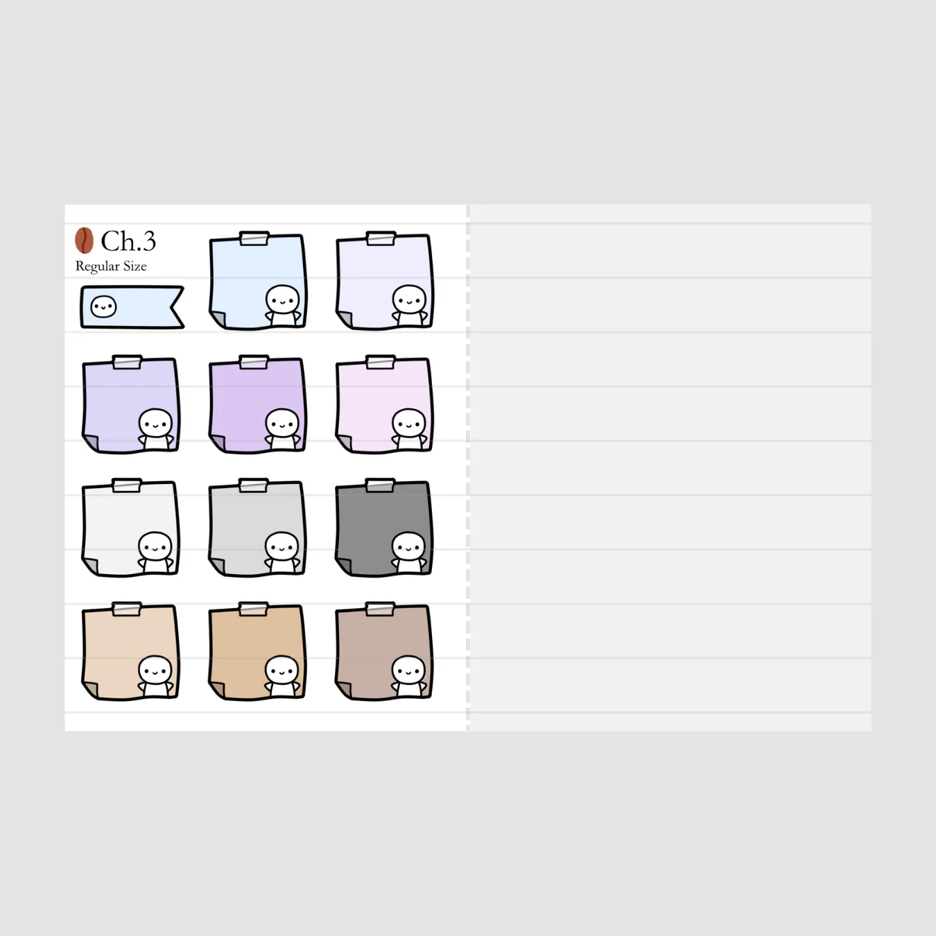 Sticky Notes Emotis Sticker Book (1 PER CUSTOMER) - Image 5
