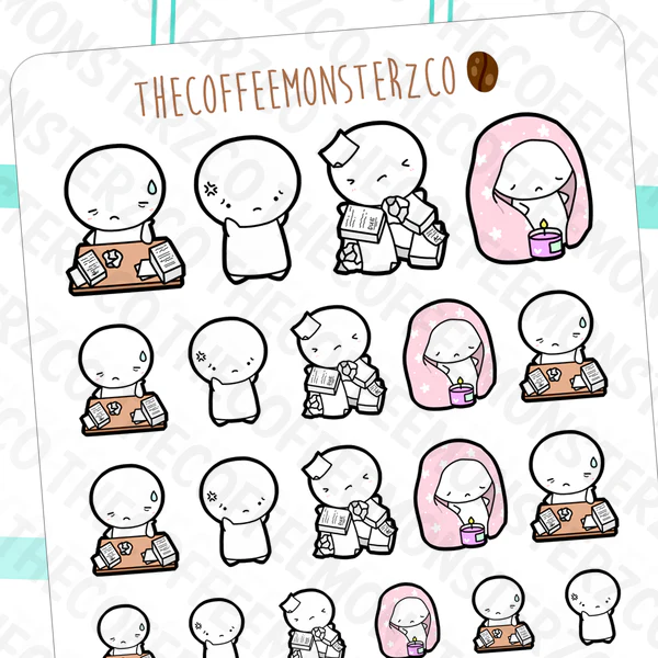 Stressed Emotis - Image 3