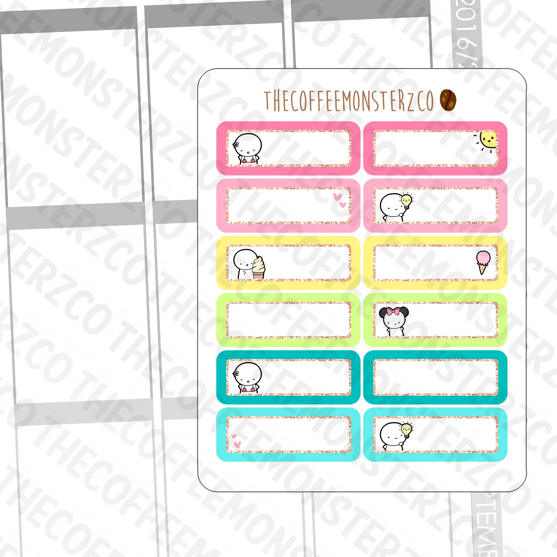 Summer Emoti Labels - Image 2