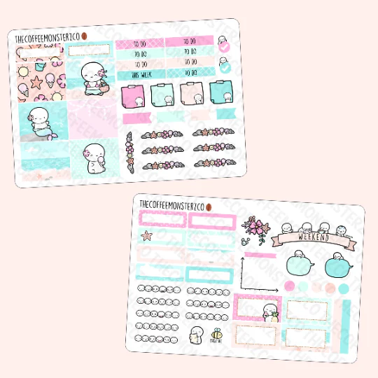 Summer Fun Hobonichi Cousin Kit - Image 2