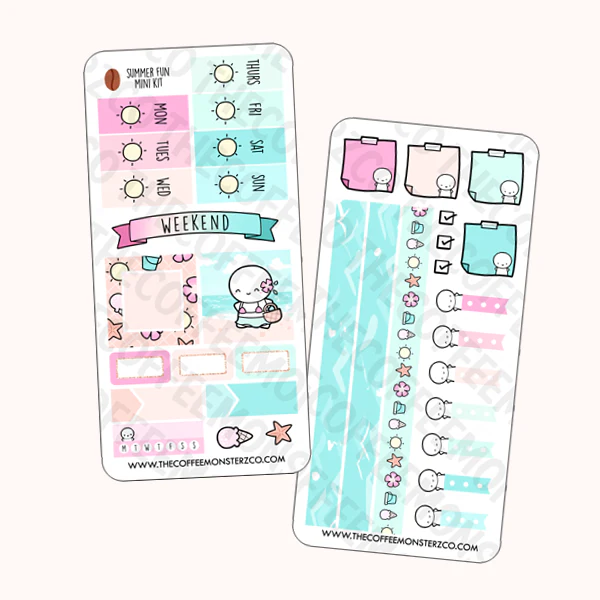 Summer Fun Hobonichi Weeks Kit - Image 2