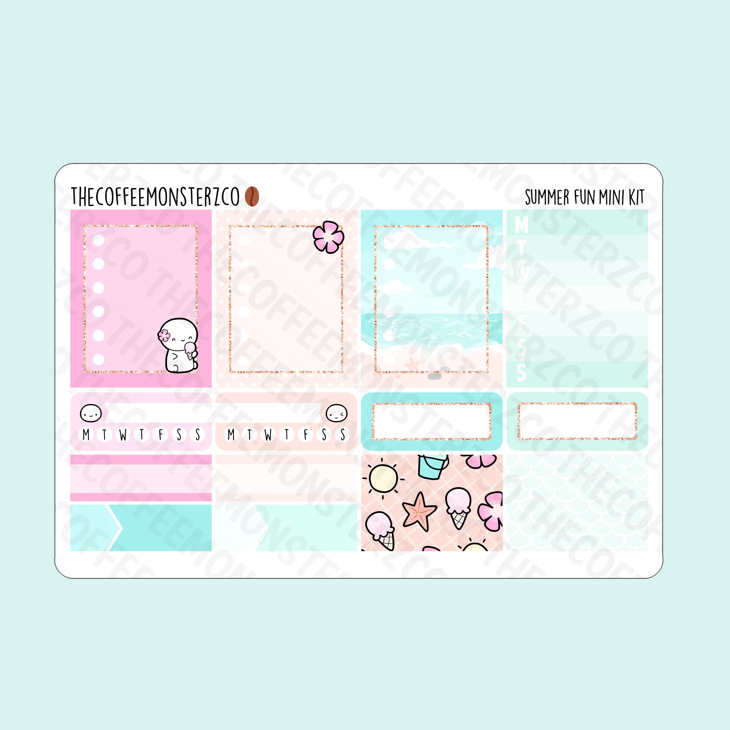 Summer Fun Emoti Mini Kit - Image 3