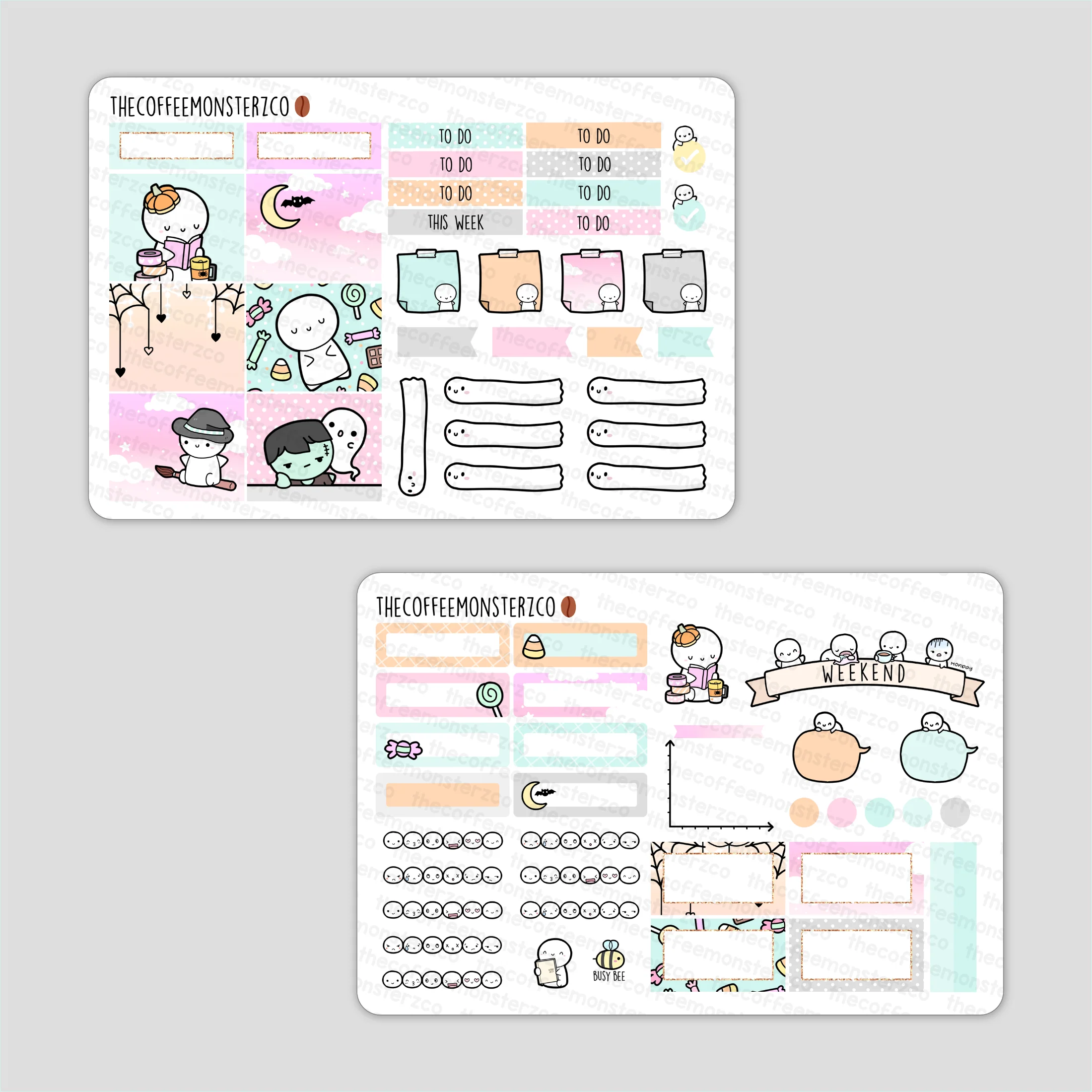 Sweet Monsters Hobonichi Cousin Kit - Image 2