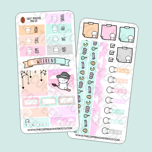 Sweet Monsters Hobonichi Weeks Kit - Image 2