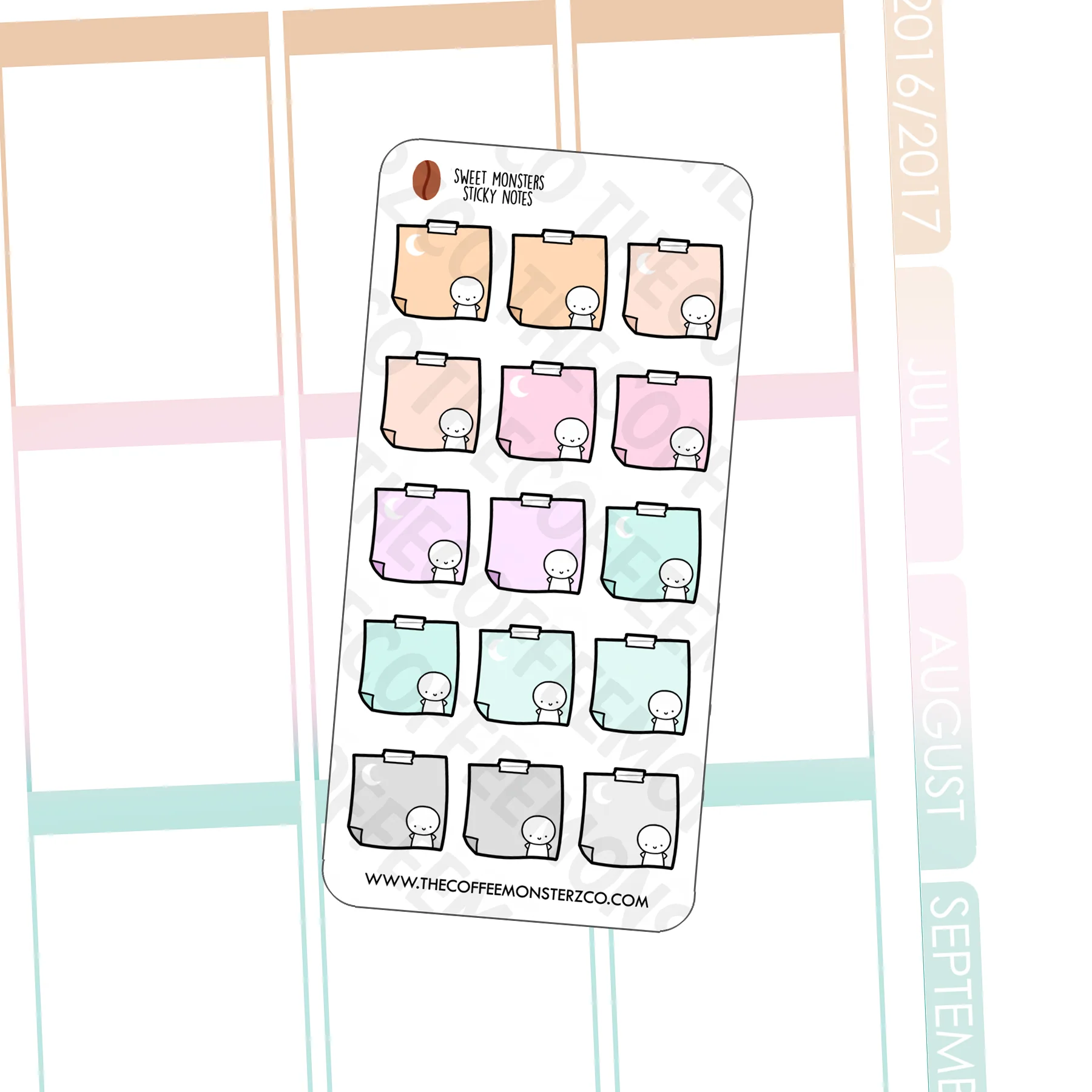 Sweet Monsters Hobonichi Weeks Kit - Image 3
