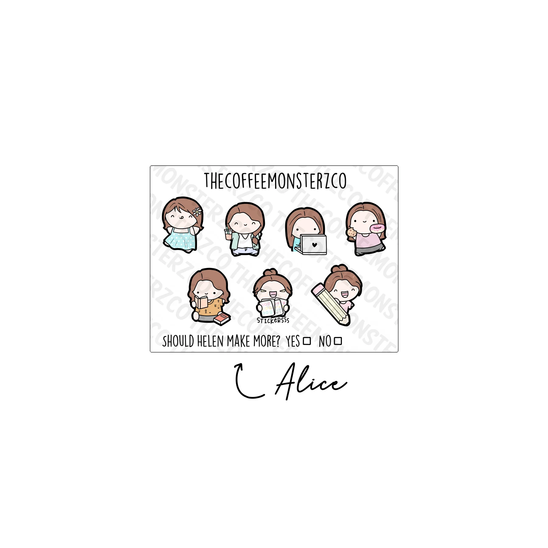 Tater Tots Stickers - Image 5