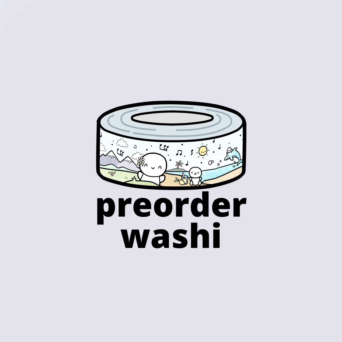 The Four Seasons Washi Tape - 18mm (1 per customer) - Image 3