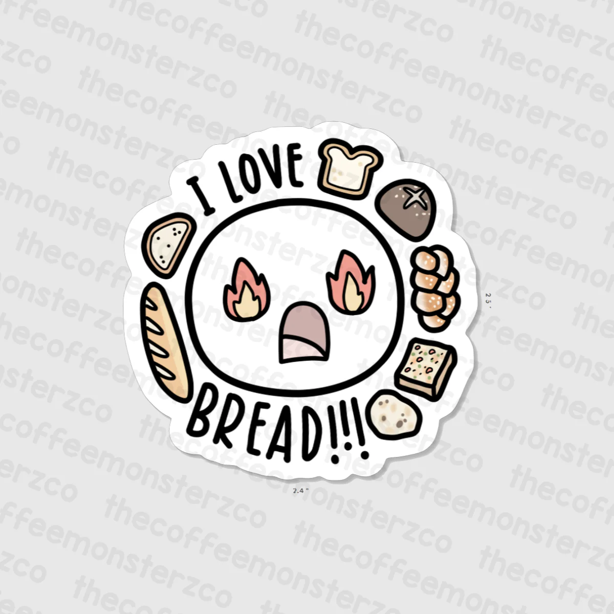 Too Many Assorted - Vinyl Sticker - Image 3