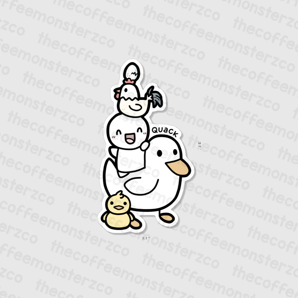Too Many Assorted - Vinyl Sticker - Image 4
