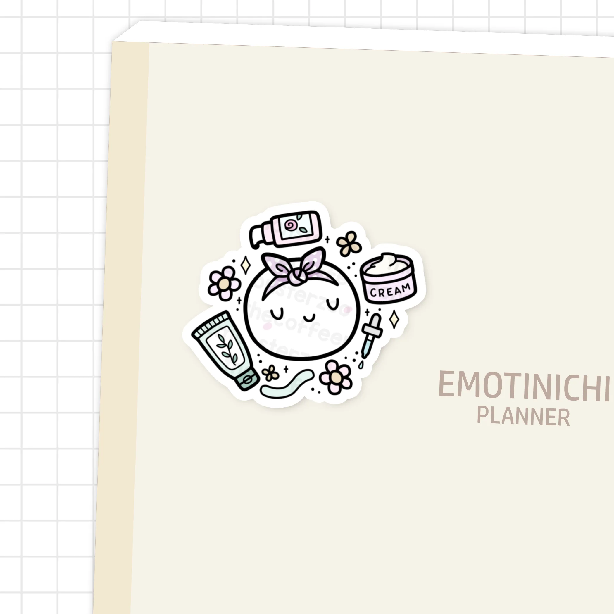 Skincare Routine - Vinyl Sticker - Image 2