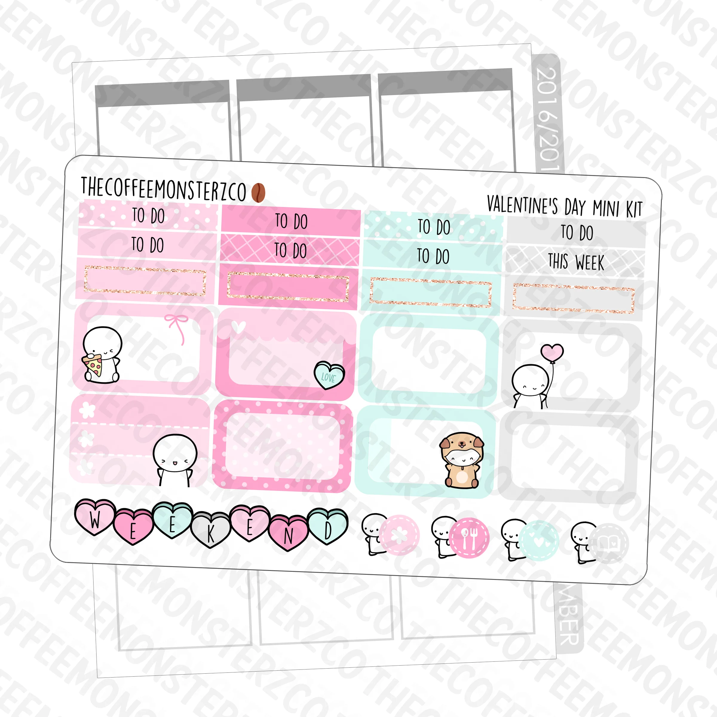 Valentine's Day Emoti Mini Kit - Image 3