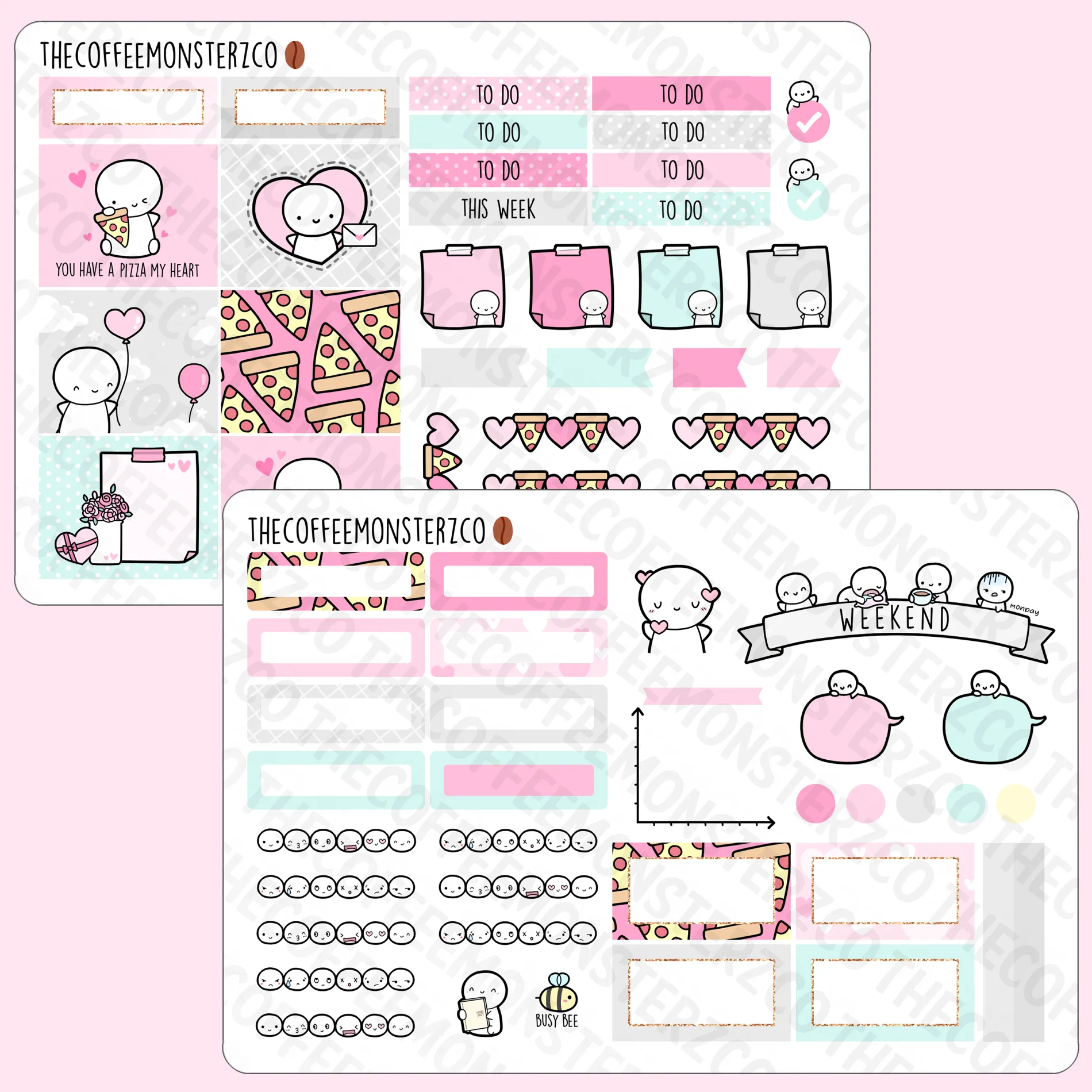 Valentine's Day Hobonichi Cousin Kit - Image 2