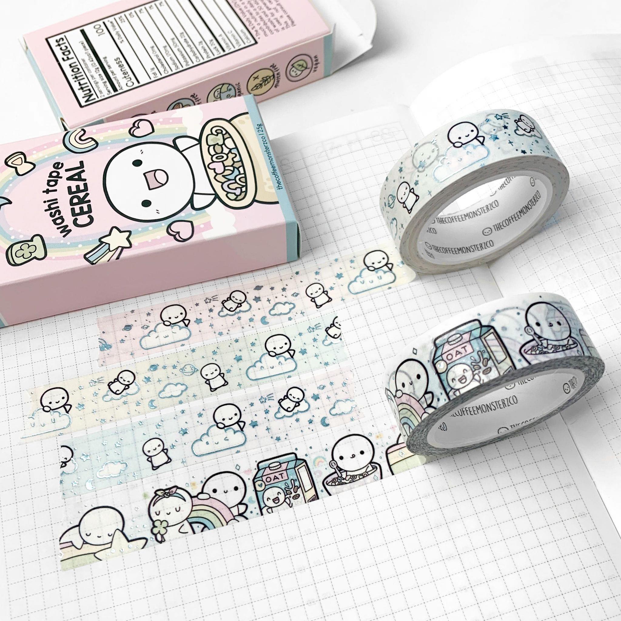 Washi Tape Cereal Boxed Set - 15mm - Image 2