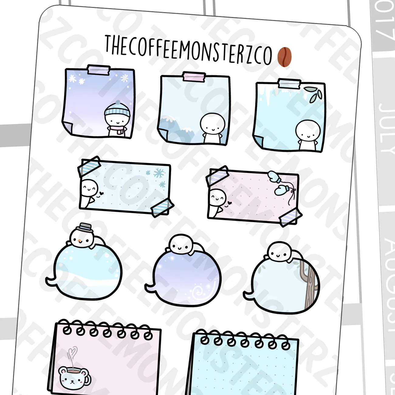 Winter Functional Emotis