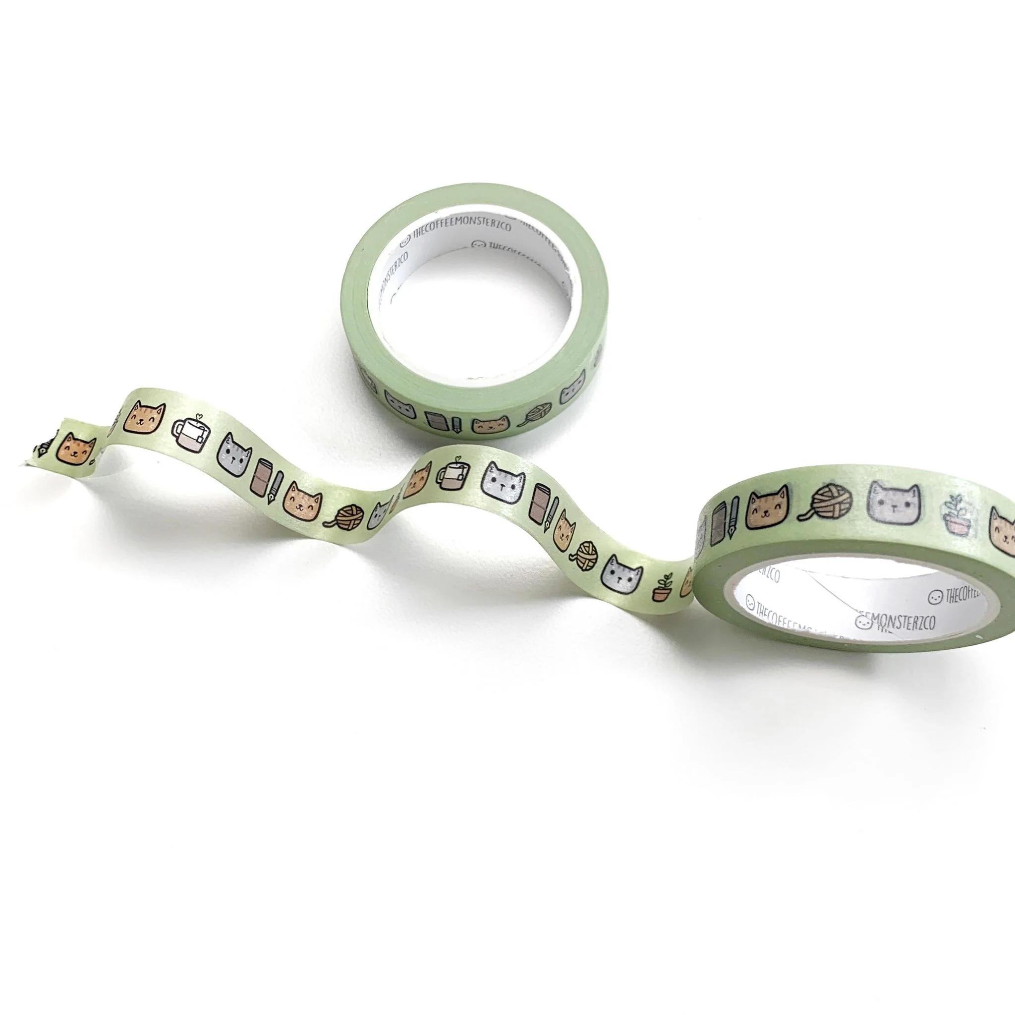 WonderPens x TheCoffeeMonsterzCo Collaboration Washi Tapes - Image 4