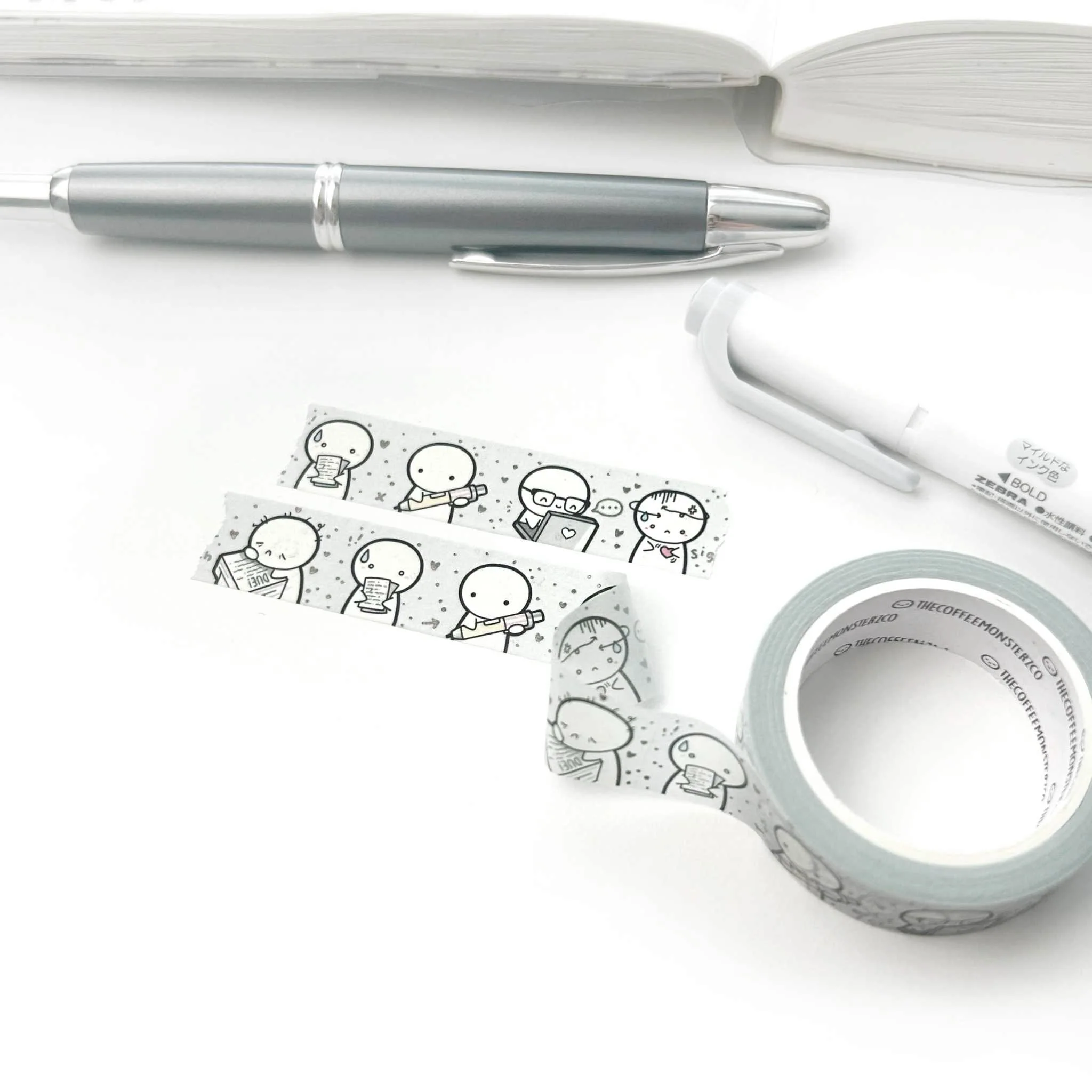 Working Time 3.0 Washi Tape - 15mm (1 per customer)