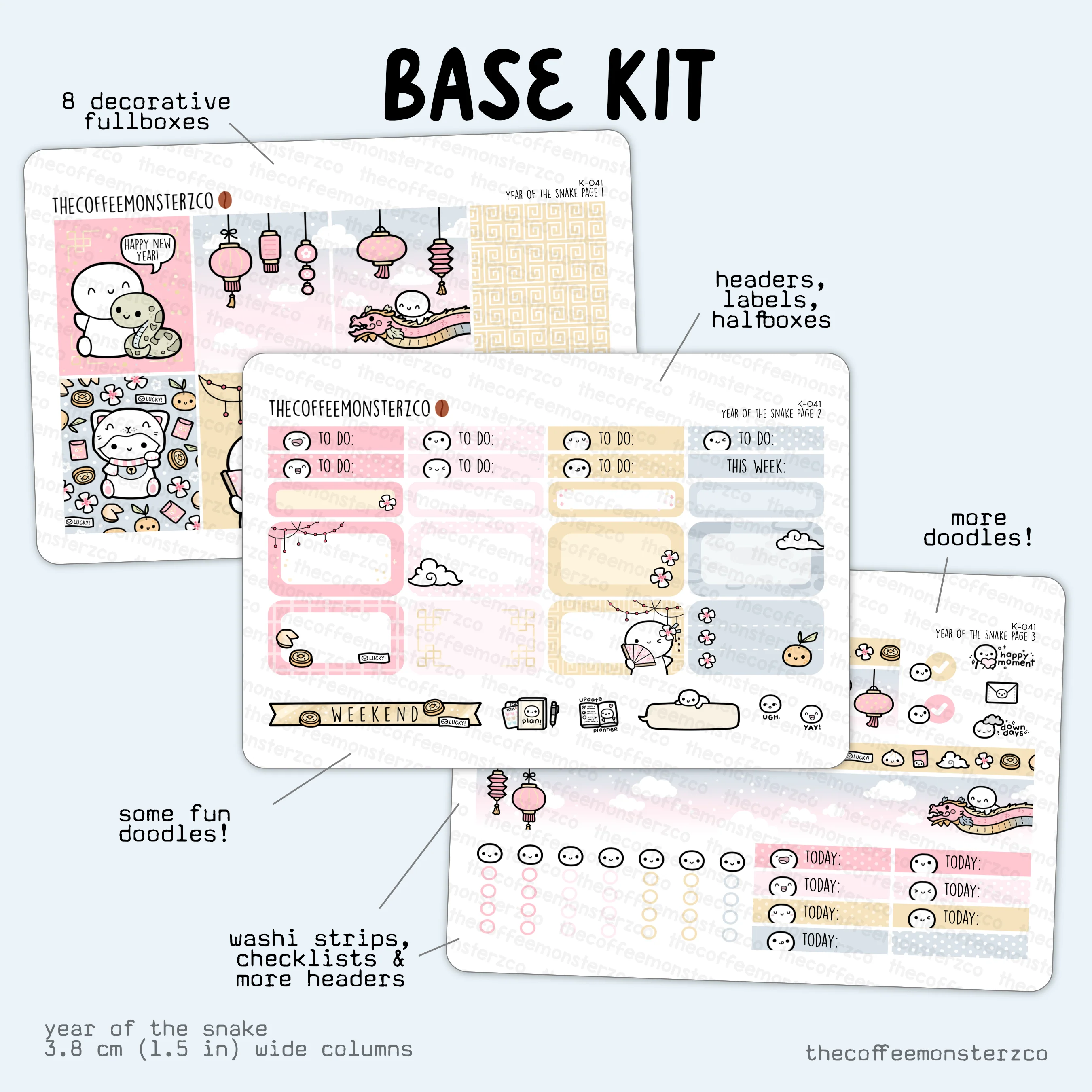 Year of the Snake - Mini Kit (FINAL STOCK) - Image 3