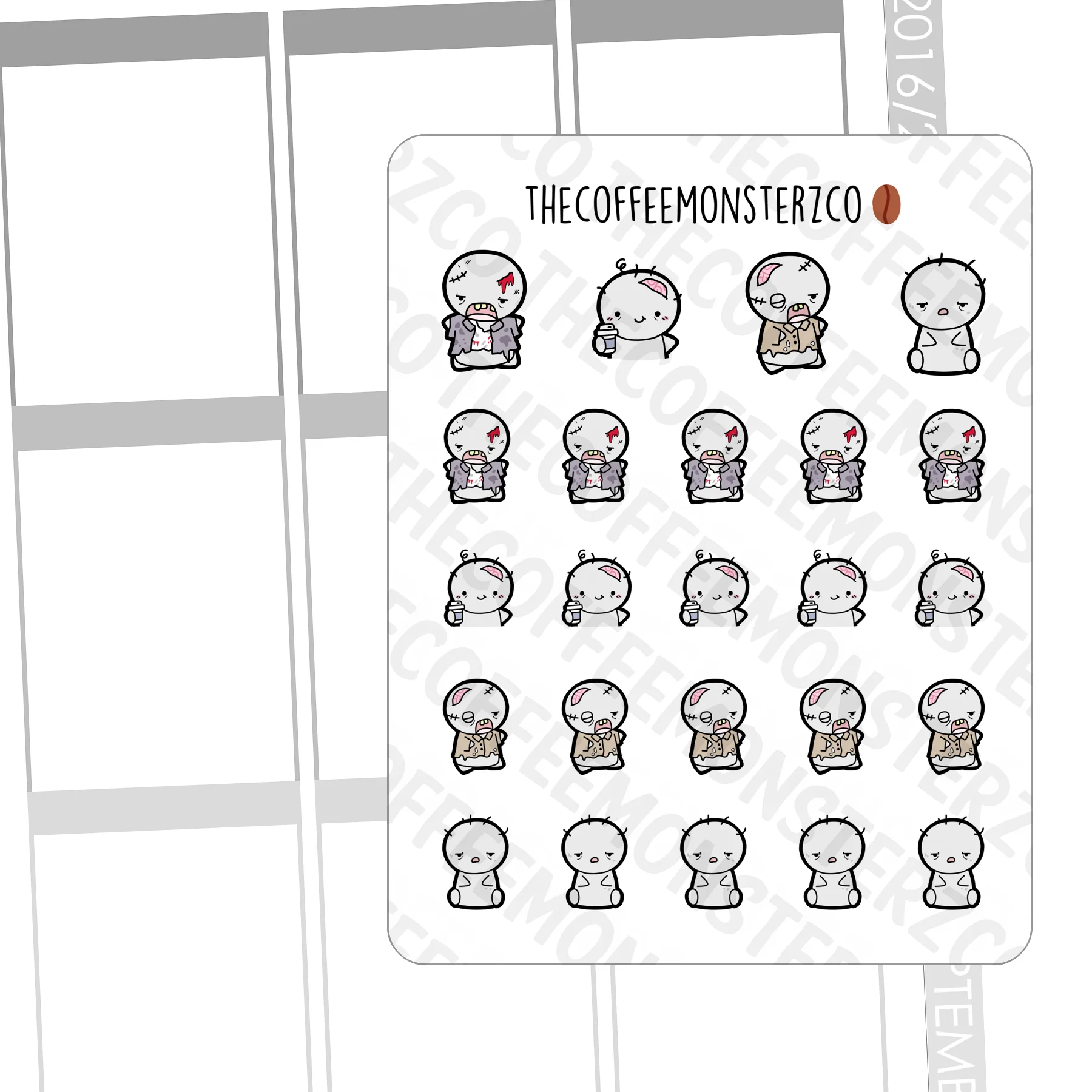 Zombie Emotis - Image 2